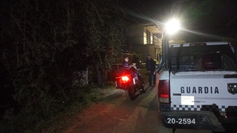 Matan a hombre a balazos al oriente de Uruapan  