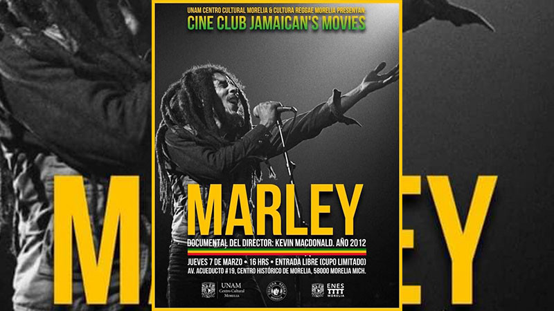 Empieza ciclo de reggae en la UNAM Centro Cultural Morelia  