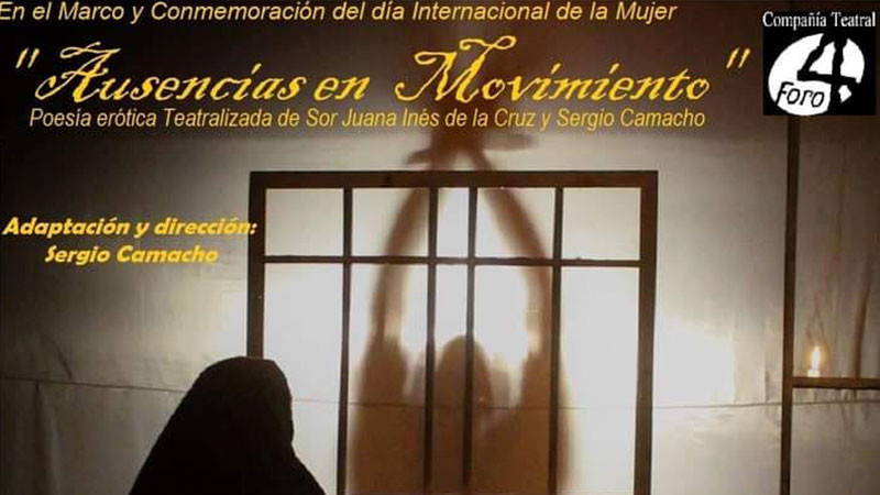 Presentarán poesía erótica de Sor Juana Inés de la Cruz adaptada al teatro, en Morelia, Michoacán  