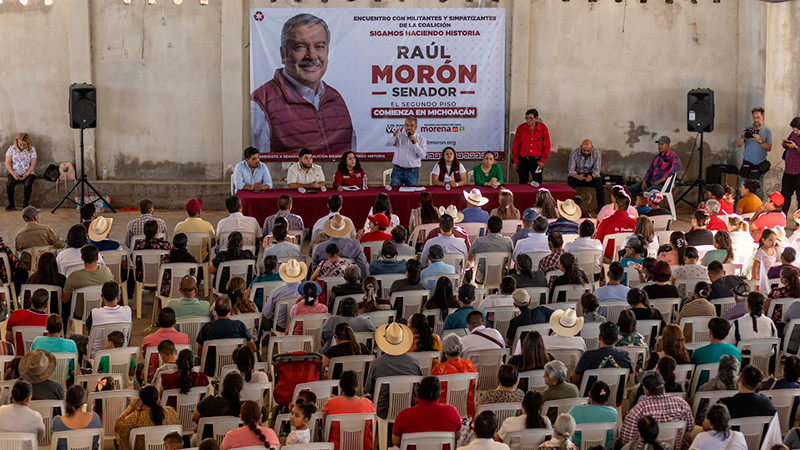 La educación no es una concesión, defenderá Morón su gratuidad desde el Senado
