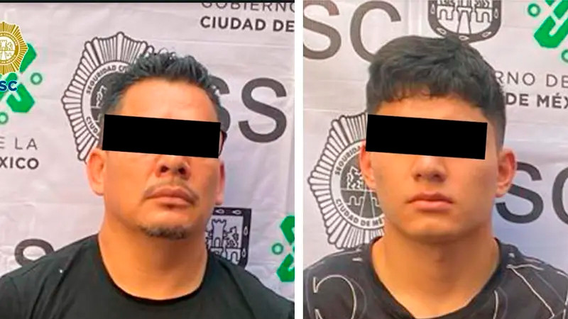 Caen dos presuntos extorsionadores de comerciantes en la alcaldía Cuauhtémoc 
