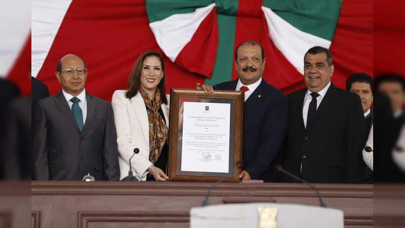 Honrar al Primer Tribunal de Justicia de América, defendiendo nuestras libertades: Congreso de Michoacán