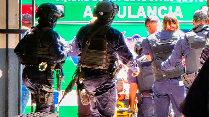 Ataque armado en las  inmediaciones del Marcado de Zamora, deja tres heridos