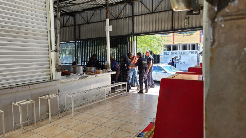 Ataque armado en las  inmediaciones del Marcado de Zamora, deja tres heridos