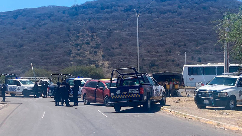 Un detenido en persecución policial, que terminó a balazos en el libramiento Norponiente de Querétaro 