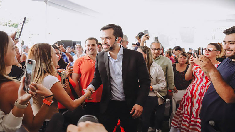 Álvarez Máynez buscará  voto de millennials e indecisos 