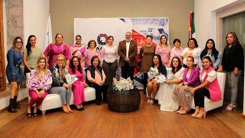 La CANACINTRA Morelia reconoce el liderazgo de las mujeres 