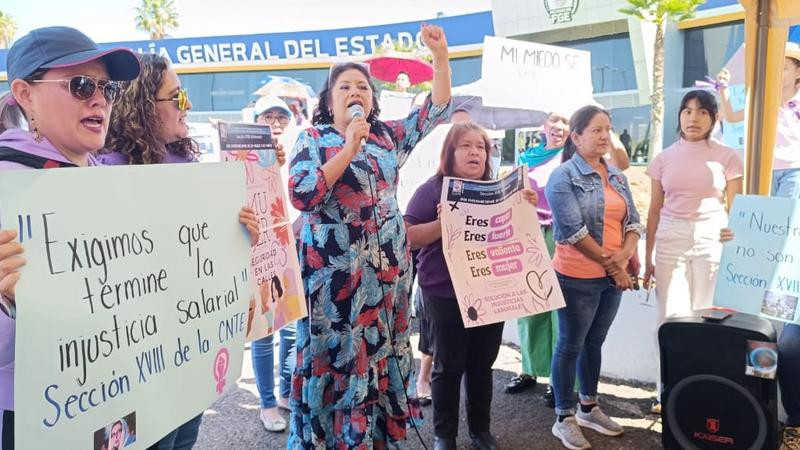 CNTE no cuenta con reportes de acoso a maestras, señala su líder Eva Hinojosa  