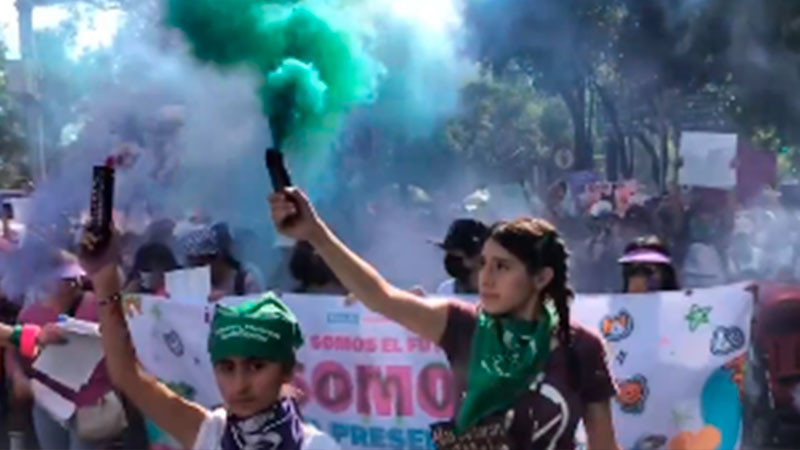 Al grito de ¡Ni una más, ni una asesinada más! comienzan marchas feministas en CDMX  