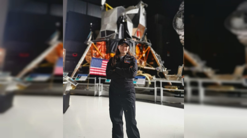 Aidée, la joven michoacana que con la NASA alcanzó las estrellas 