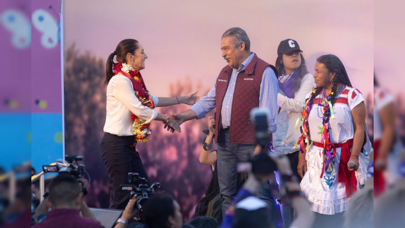 “No solo llega Claudia a la presidencia, llegan todas las mujeres de México”: Morón 