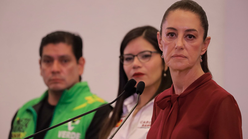 Descarta Sheinbaum que se viva una elección violenta 