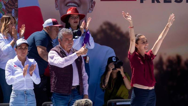 Michoacán manifiesta hoy su deseo por la continuidad de la transformación, afirma Raúl Morón