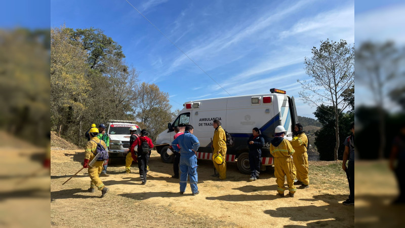 Incendio forestal ha consumido 80 hectáreas en Pinal de Amoles, Querétaro
