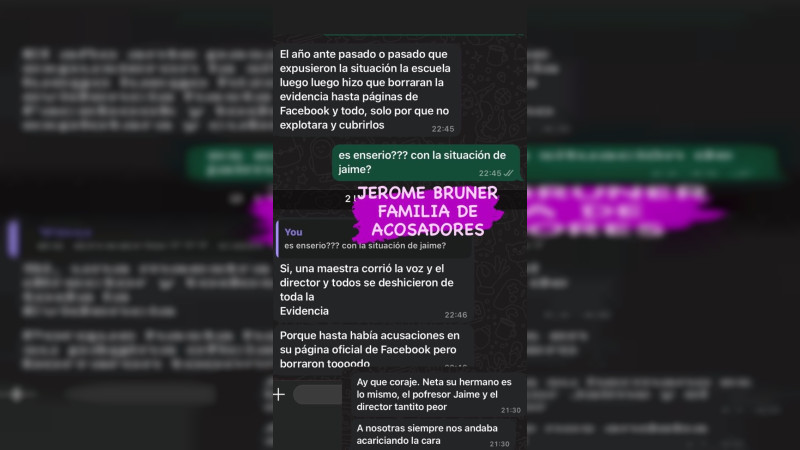 Colegio de Morelia suspende actividades escolares ante señalamientos de acoso sexual de docentes