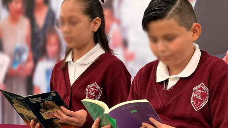 Sector educación Michoacán fomenta la lectura entre estudiantes 