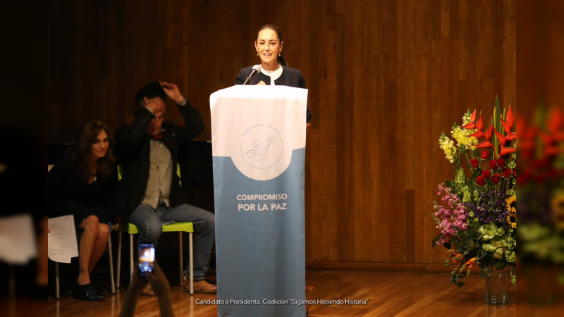 Sheinbaum pone “condiciones” tras firmar acuerdo con la iglesia católica por la seguridad de México 