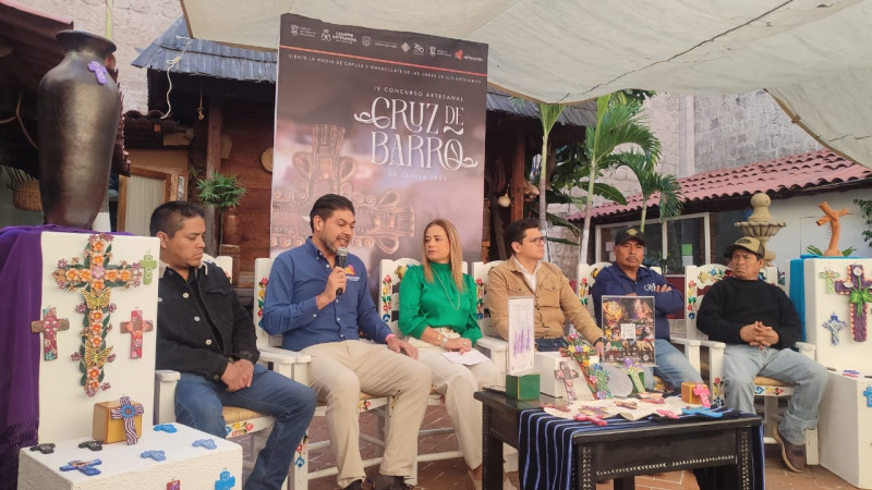 Realizarán IV Concurso Artesanal de la Cruz de Barro en Capula 