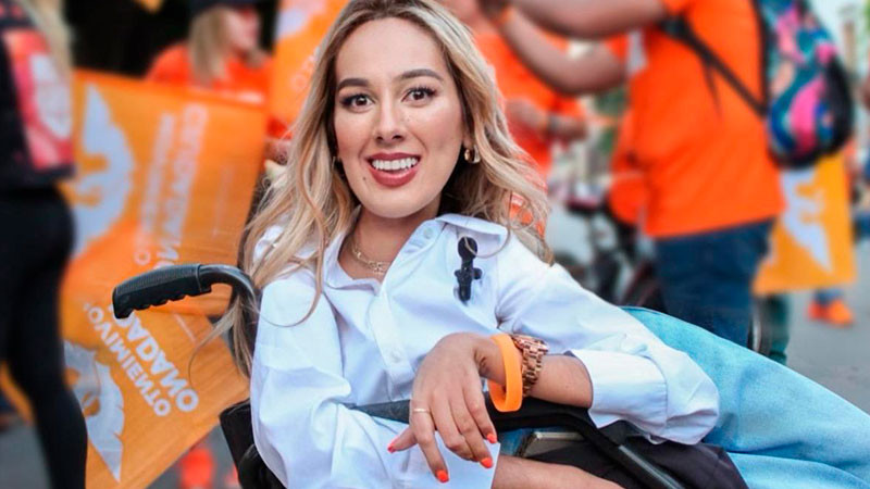 Candidata al senado busca promover inclusión de personas con discapacidad  