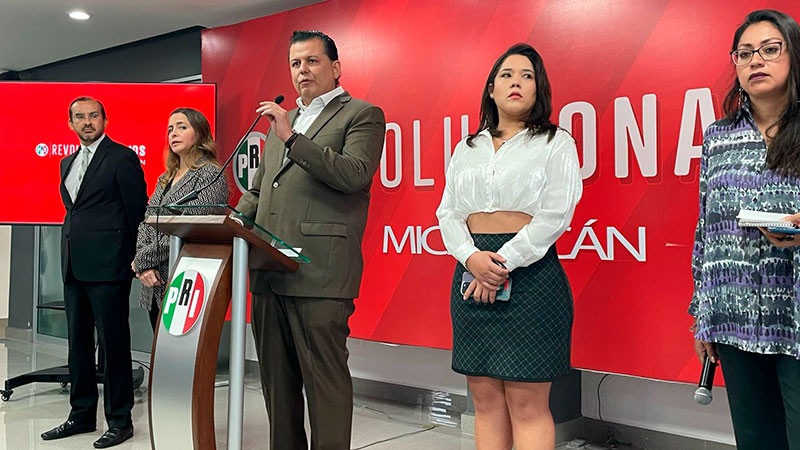 Oficializa PRI que no va con Alfonso Martínez en contienda por alcaldía de Morelia 