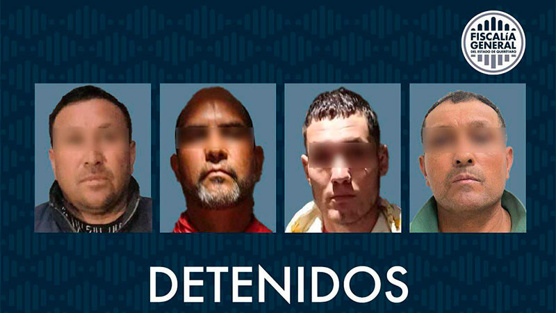 Cuatro detenidos por homicidio en Santa Rosa Jáuregui 