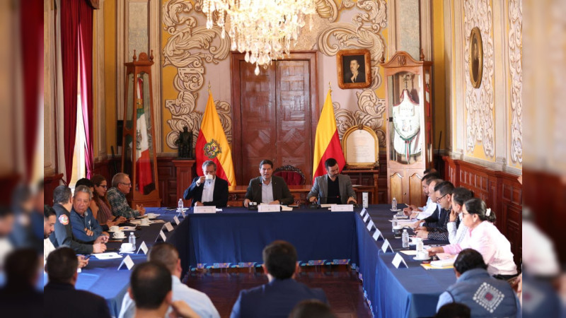 Activan Comisión para la Atención de Incendios Forestales en Morelia 