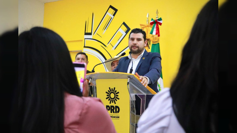 Respalda PRD Michoacán, propuesta de Xóchitl Gálvez para una paz duradera 