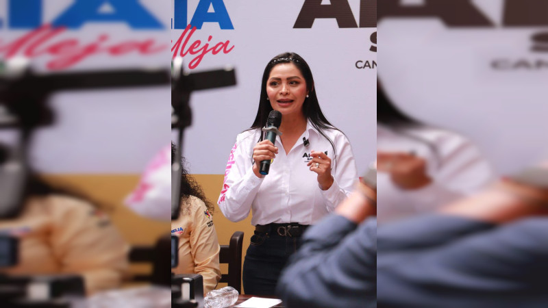 Urgente garantizar seguridad para la producción en Michoacán: Araceli Saucedo