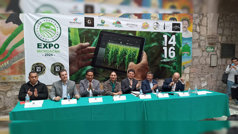 Este jueves será la inauguración de la Primera Expo Agroindustrial de Michoacán