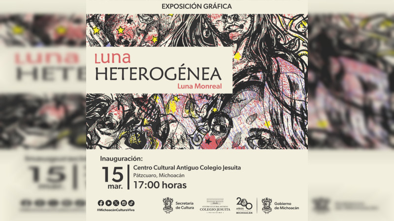 Luna Monreal inaugurará exposición sobre el ser femenino, en el Colegio Jesuita 