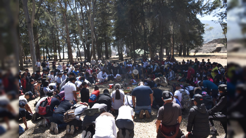 Con ritual, pueblos originarios piden permiso a sus ancestros para la K'uínchekua 