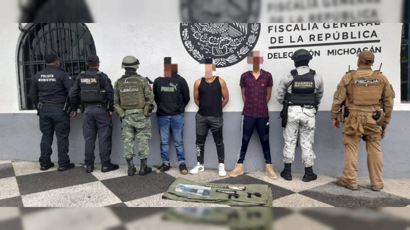 Cae cuarto implicado en doble homicidio de policías en Zitácuaro, Michoacán  