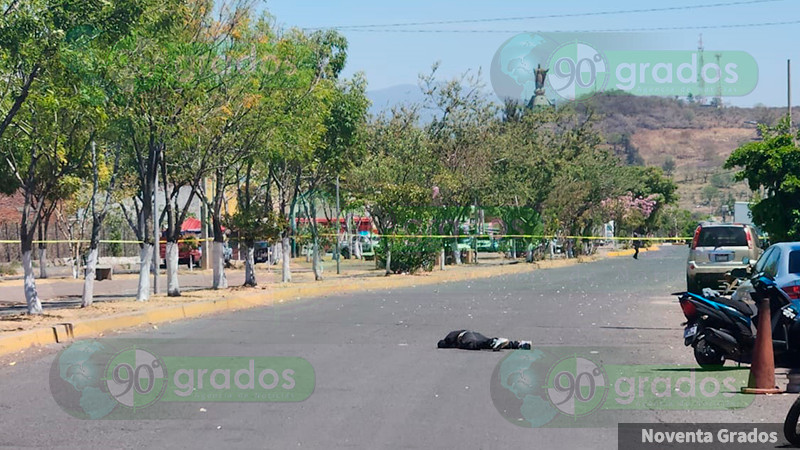 Ultiman a tiros a un joven en Jacona, Michoacán