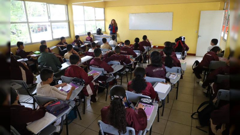 En Morelia, alistan autoridades calendario de próximo ciclo escolar