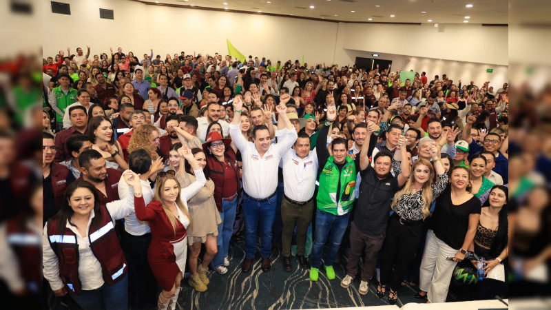 Con Torres Piña, Morelia tendrá un gobierno cercano a la gente: Ernesto Núñez 