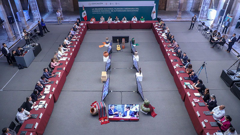 Michoacán, epicentro de diálogo educativo: secretaría de educación  