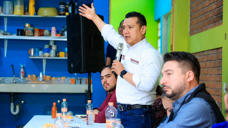 Alfonso Martínez debe dejar de usar recursos del gobierno de Morelia con fines electorales: Torres Piña 