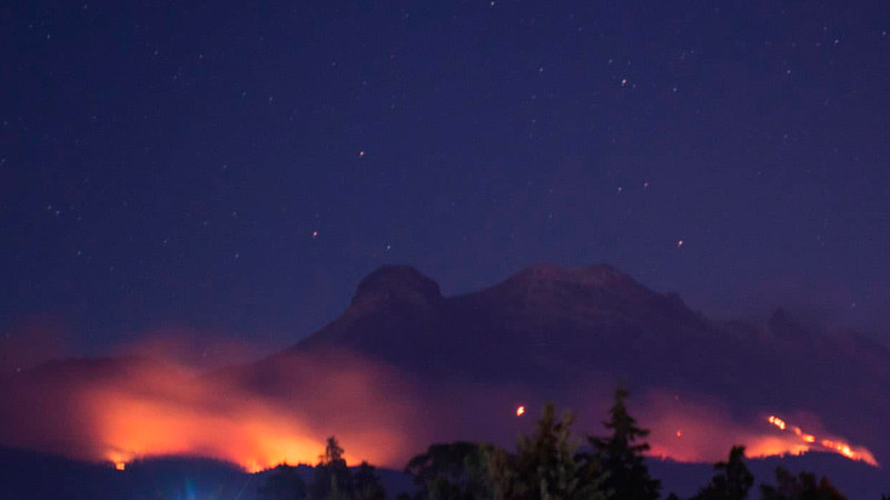 Cierran Parque Nacional Izta-Popo, por incendio forestal 