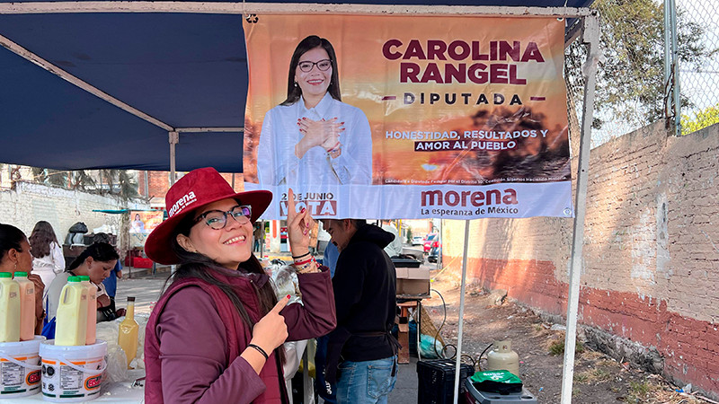 Con becas universales de nivel básico en escuelas públicas, reduciremos deserción escolar: Carolina Rangel