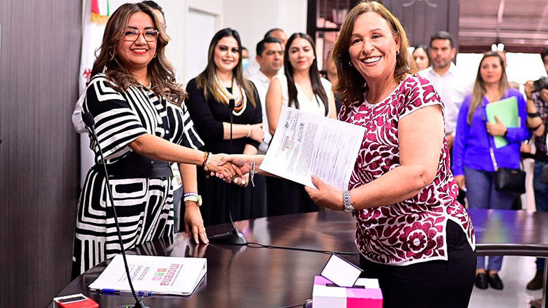 Rocío Nahle oficializa su registro como candidata a la gubernatura de Veracruz 
