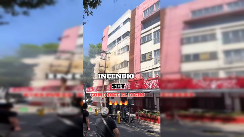 Detienen grabaciones de “Como dice el dicho” tras registrarse incendio en el set 