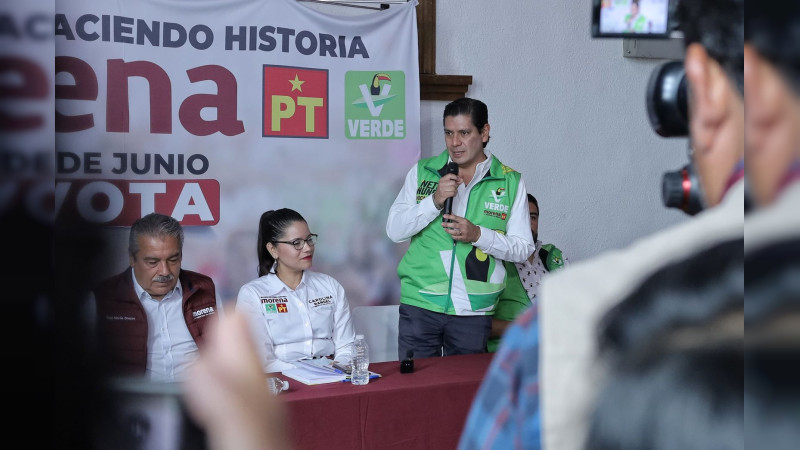 Partido Verde Michoacán, listo con propuestas de candidaturas locales 