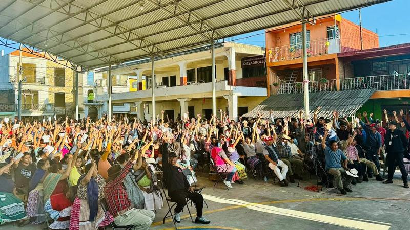 Cumple IEM sentencia sobre la continuidad del Presidente del concejo comunal de Ahuiran 