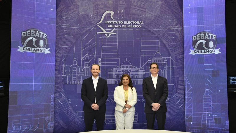 Se lleva a cabo el primer debate a la Jefatura de Gobierno de la Ciudad de México 