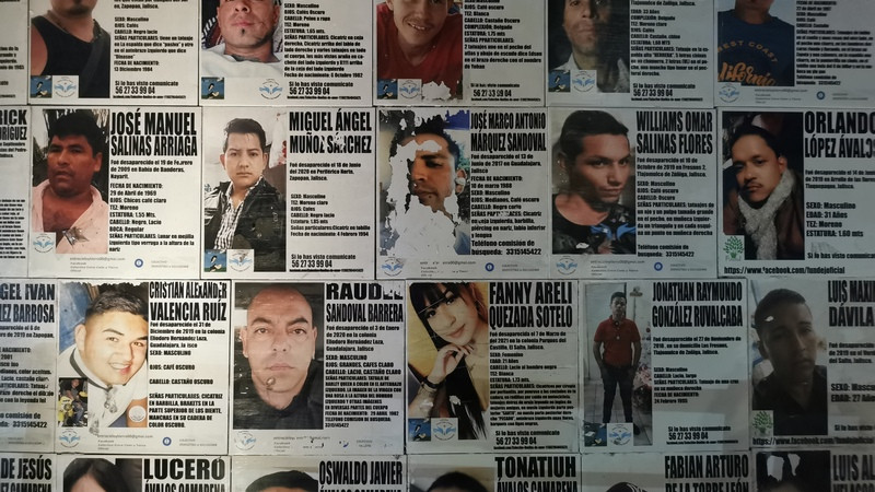 Gobierno de México informa que hay casi 100 mil personas desaparecidas en el país 