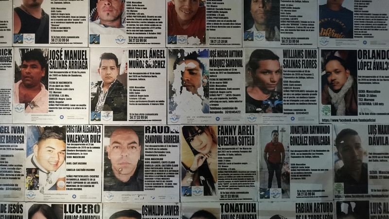 Gobierno de México informa que hay casi 100 mil personas desaparecidas en el país 