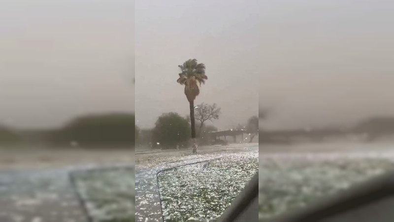 Coahuila: niña sufre fractura de cráneo a causa de caída de granizo