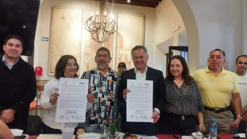 Los candidatos al Senado por Querétaro  suscriben agenda ciudadana 