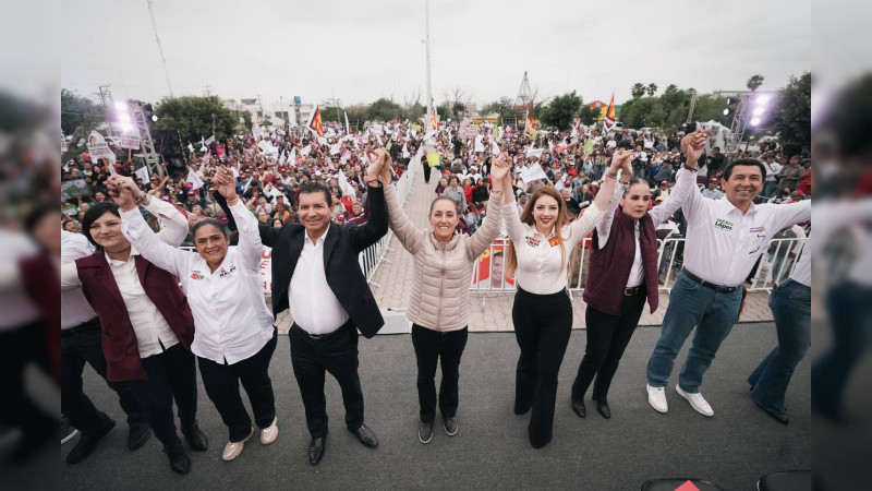 “Vamos a lograr la seguridad en cada rincón de nuestro país”: Claudia Sheinbaum ante el pueblo de Río Bravo, Tamaulipas