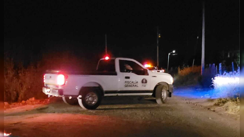 Localizan cadáver de un hombre con varios impactos de bala, en Morelia 